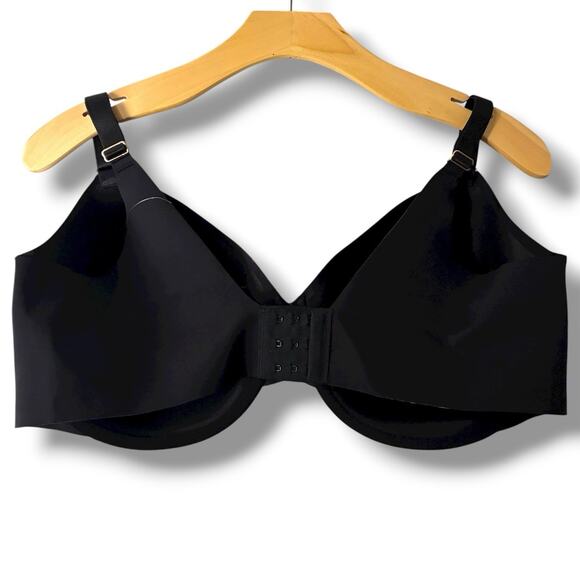 NWT Soma Bra Size 42DDD Black Vanishing 360 Underwired Perfect Coverage - Picture 2 of 3